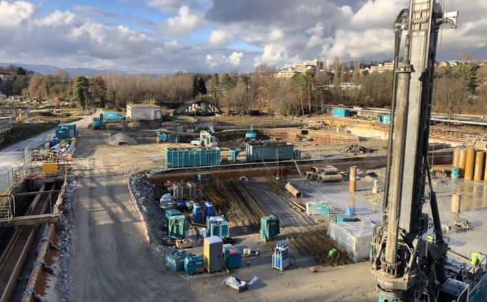 Suivi environnemental de réalisation à la STEP à Lausanne